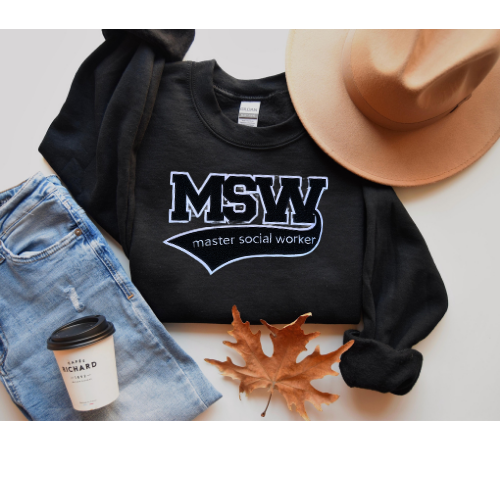 MSW CrewNeck T-Shirt | MSW Apparel | Credentialed Apparel
