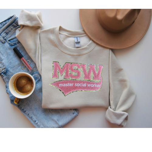 MSW CrewNeck T-Shirt | MSW Apparel | Credentialed Apparel