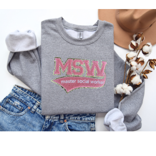 MSW CrewNeck T-Shirt | MSW Apparel | Credentialed Apparel