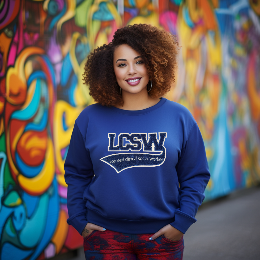 Zeta Phi Beta Inspired LCSW Apparel