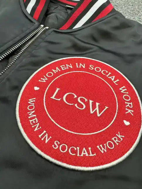 LCSW bomber jacket