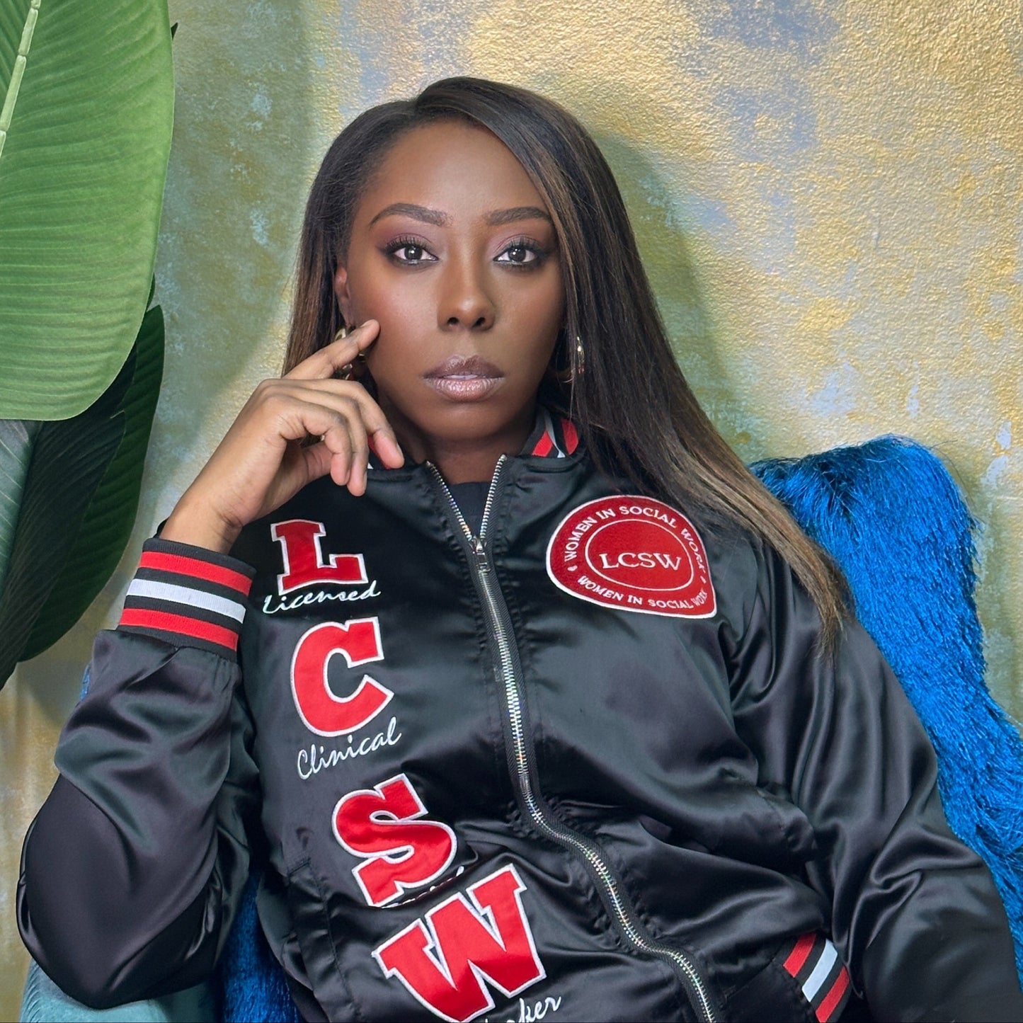 LCSW bomber jacket